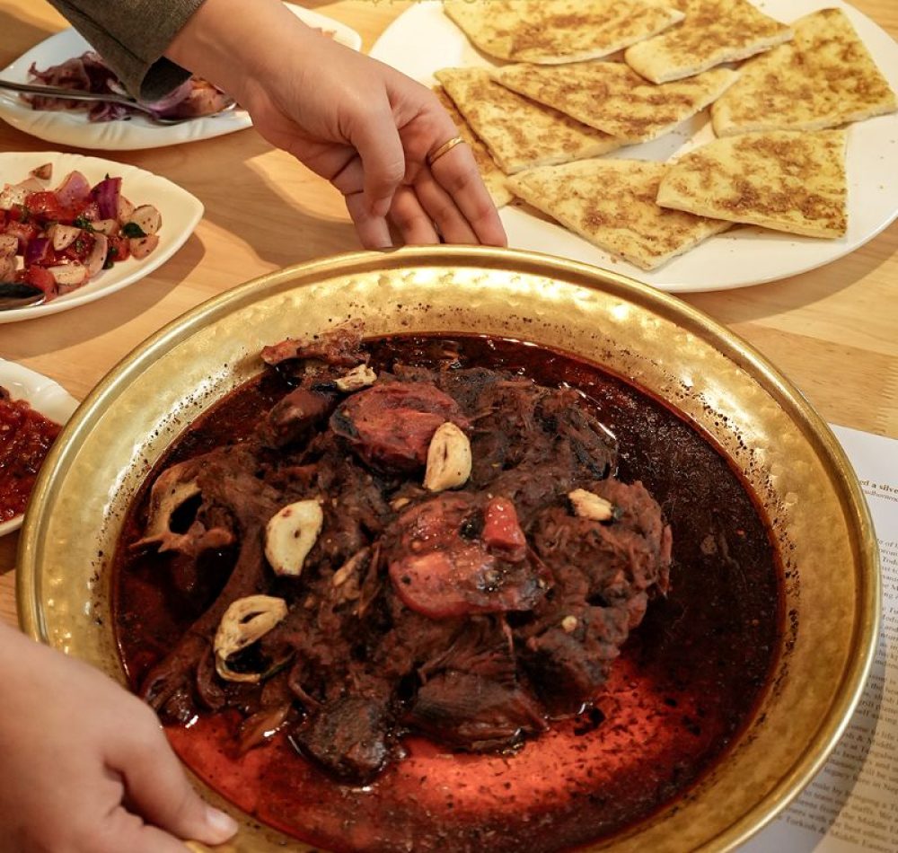 Turkish mutton saute dish served at Alev Kebab Sultanate Kathmandu